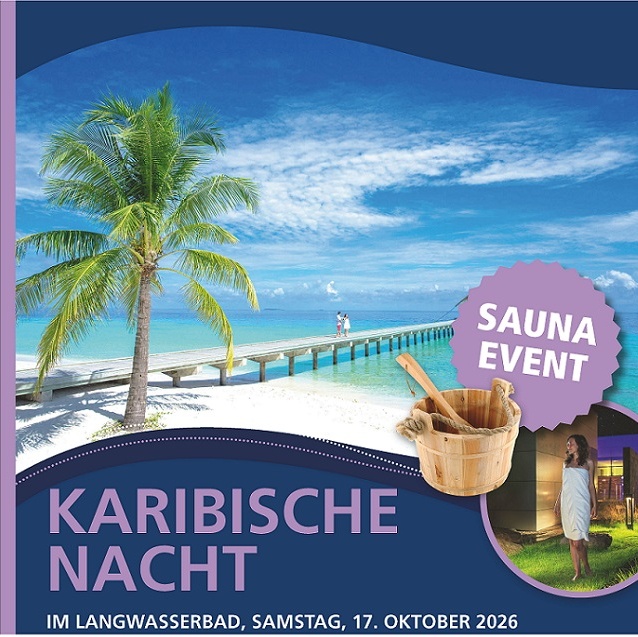 Saunaevent Karibische Nacht