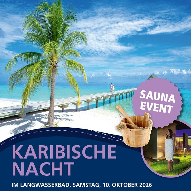 Saunaevent Karibische Nacht
