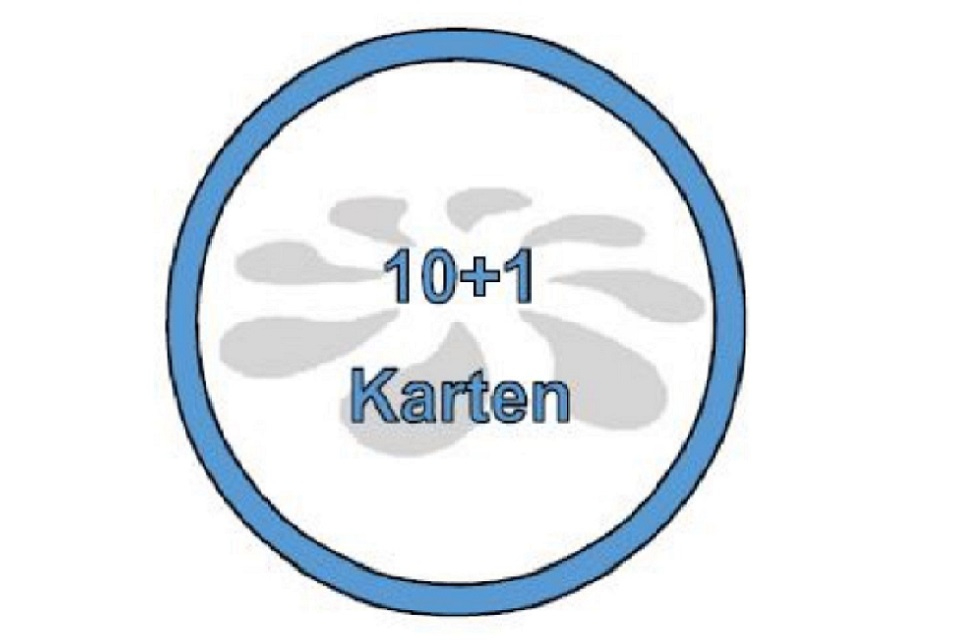 Schwimmen und sparen: 10-er Karte